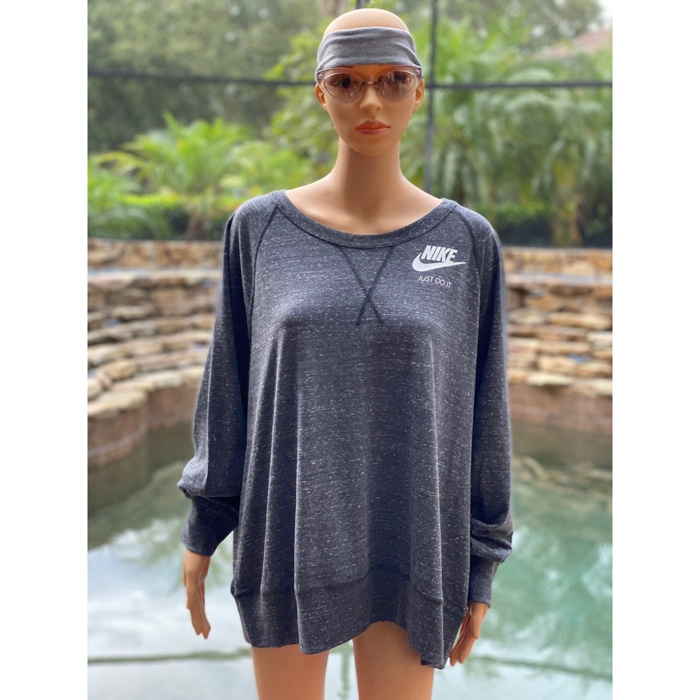 Nike Gym Vintage Crewneck Sweatshirt Women's 2X NWT